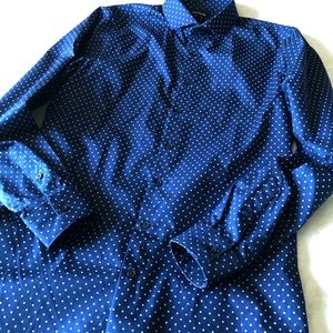 EXPRESS Mens Extra Slim Dress Shirt